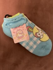 Brand New Hello Kitty Easter 3 Pack No Show Socks Girls Size 7-1/2 To 3-1/2
