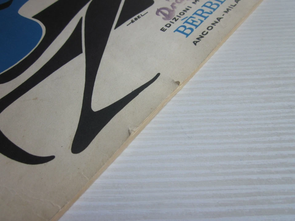 Metodo Berben-Studi Tecnici Per Chitarra Basso-Abner Rossi-Originale del 1970 - Immagine 4 di 4