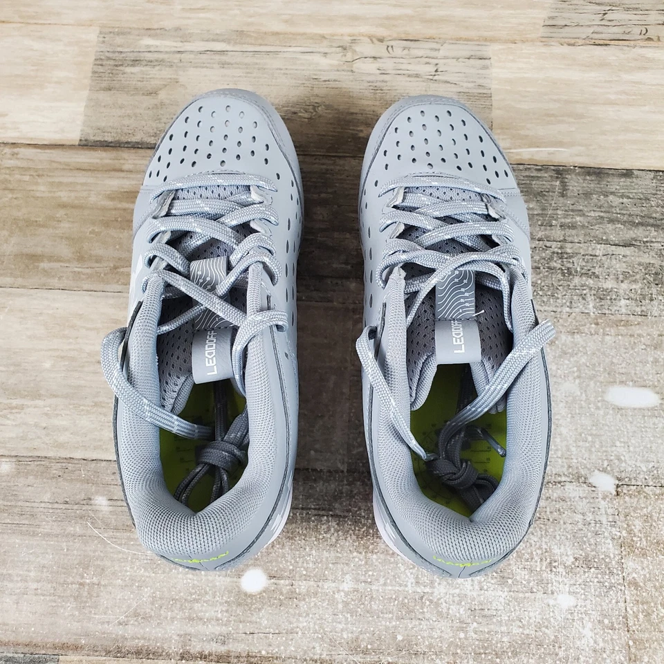 Under Armour Leadoff Low RM Niños Zapatos Talla 2.5 Gris Jaspeado Blanco Botines Tenis Foto 4 de 4