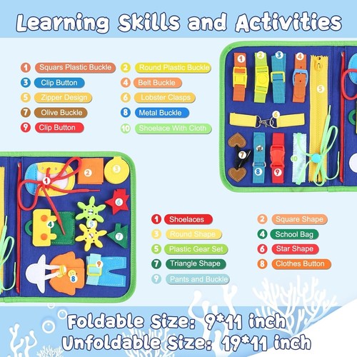Educational Learning Toys For Kids Toddlers Age 3 4 5 6 7 8 Years Old Boys Girls - Picture 12 of 24