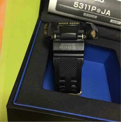 G-SHOCK MASTER OF G 5311P*JA ブラック/ブルー G-SHOCK MASTER OF G 5311P*JA ブラック/ブルー 月刊G-SHOCK（ジー