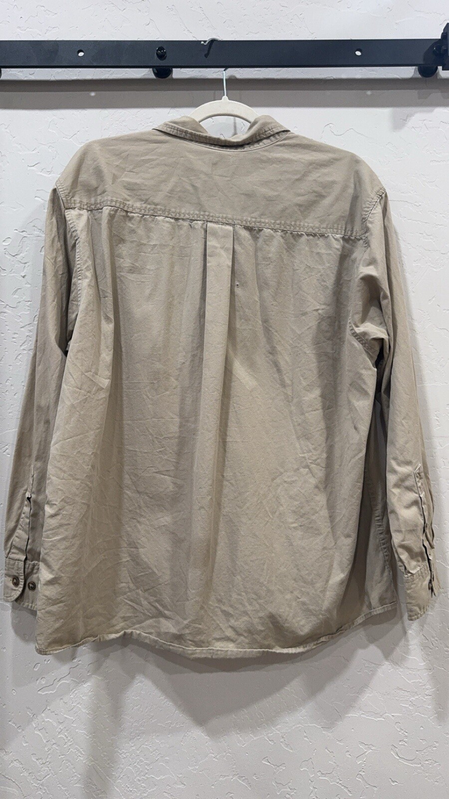 Long Sleeve Button Western Basic Editions Size La… - image 3