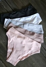S, M Victoria's Secret PINK Cotton Cheekster Panty 5 Pack underwear Spring Basic