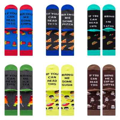 Bring Me Some - Neuheit bunte Crew-Socken Baumwolle perfektes Geschenk UK 7-11