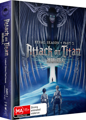 Attack On Titan Season Part Limited Edition Blu-Ray Final