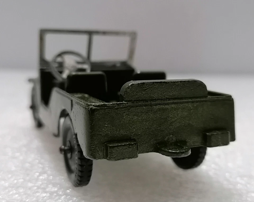 Jeep Willys Army 3/4 toneladas M-38 - Tootsietoy de colección, Chicago hecho en EE. UU. 1956 Foto 2 de 4