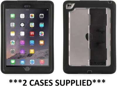 2 x GRIFFIN IPAD CASE SURVIVOR SLIM RUGGED TOUGH CASE iPad Air 2 iPad Pro 9,7''