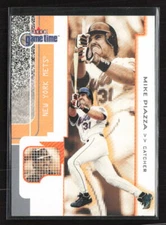 2001 Fleer Game Time #80 Mike Piazza