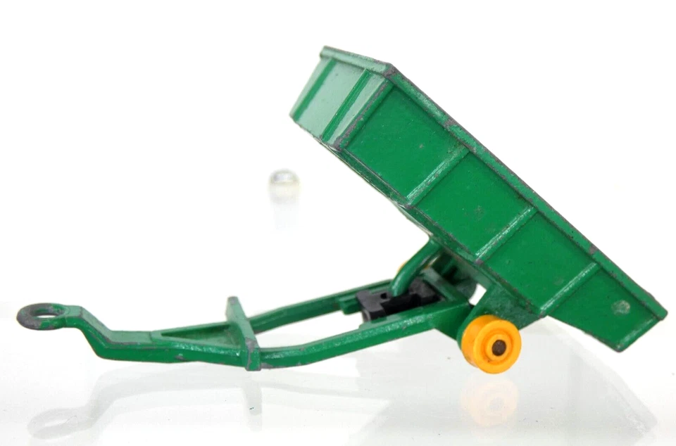 Remolque basculante Matchbox Nº51 John Deere modelo de juguete agricultura coleccionable de colección Foto 2 de 4