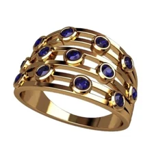 5 pcs Ladies' ring Wax patterns for lost wax casting jewelry/injection wax_20625