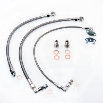 #ad TRITDT Fits GT R RB26DETT w Garrett GT4202R GT4508R B.B. Oil and Water Line Kit $138.99