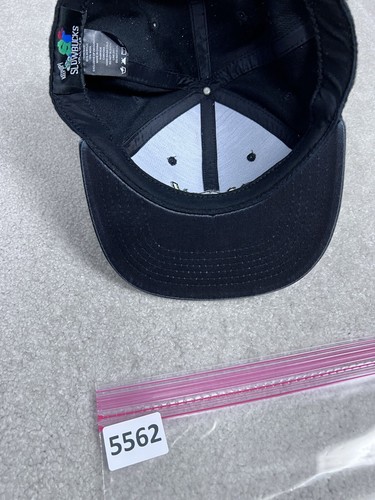 Slowbucks Hat Cap Mens Snap Back Black Green Wool Spell Out Street Wear - Picture 14 of 14