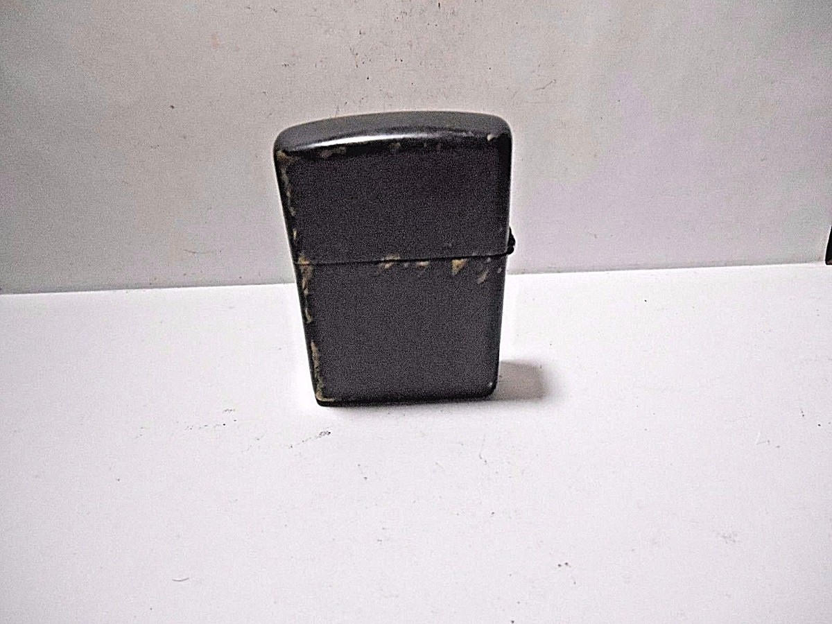 RETRO 1995 H XI ZIPPO BLACK FLIP TOP CIGARETTE LIGHTER | eBay