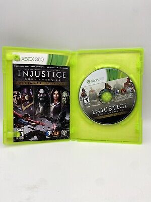 Injustice: Gods Among Us - Ultimate Edition - Xbox 360 Game - Tested And  Works 883929322916