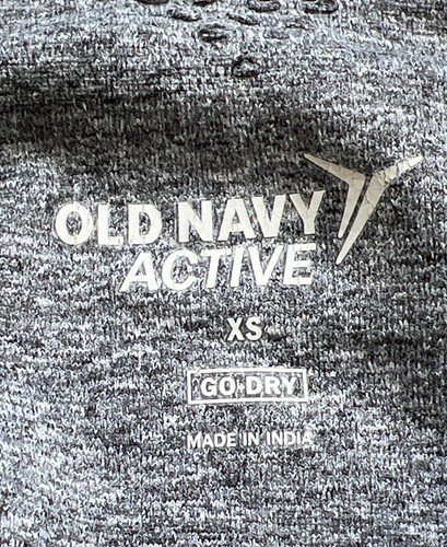Old Navy Active Go-Dry Gray Racerback Sports Bra Size XS - Picture 5 of 6