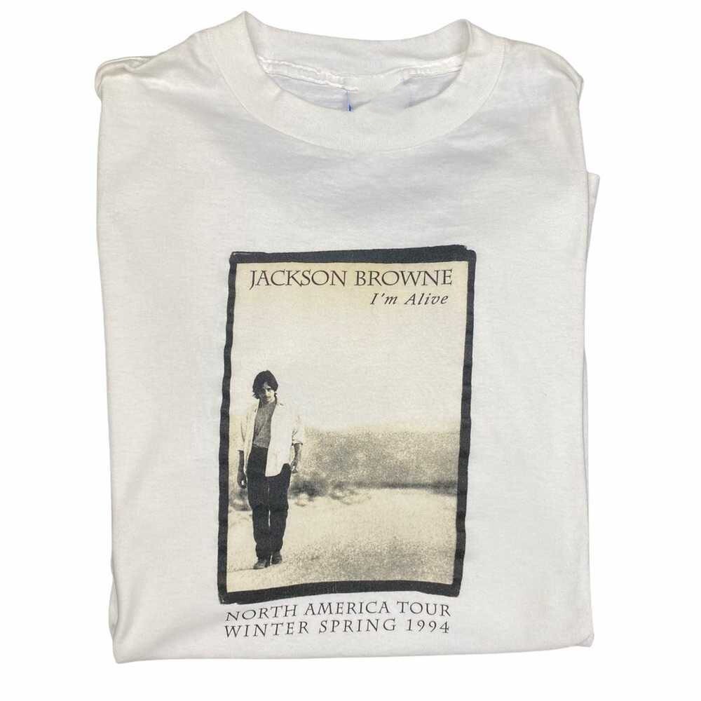JACKSON BROWNE Tシャツ Jackson Browne T Shirt B585 Los Angeles California Music