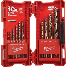 Milwaukee 48-89-2370 RED HELIX™ 15-PC Cobalt Drill Bit Set