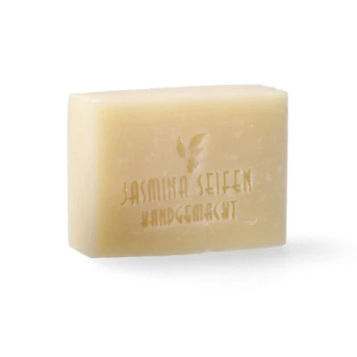 JASMINA Kokosöl-Seife mit Kokosmilch und Mandelöl – vegane Duschseife, palmölfrei