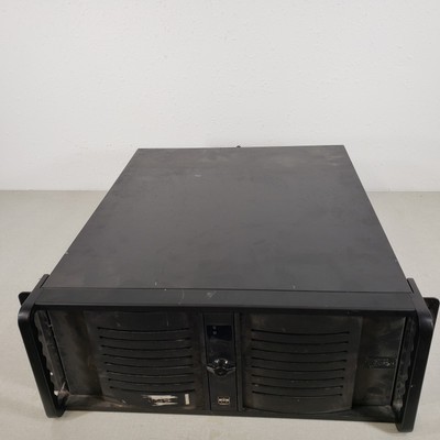 4U Server Case And Power Supply Rack Mount Handles DVR BNC Rear Connectors 