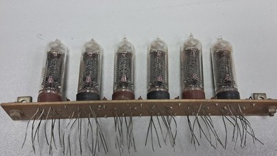 IN-16 x 6 pcs -  Nixie Tubes for Clock - Set Nixie for DIY - Tube in16 - Tested
