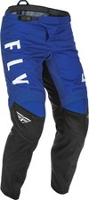 Fly Racing Youth F16 Pants Blue Grey Black 24 Motocross Dirt Bike MX Riding Gear