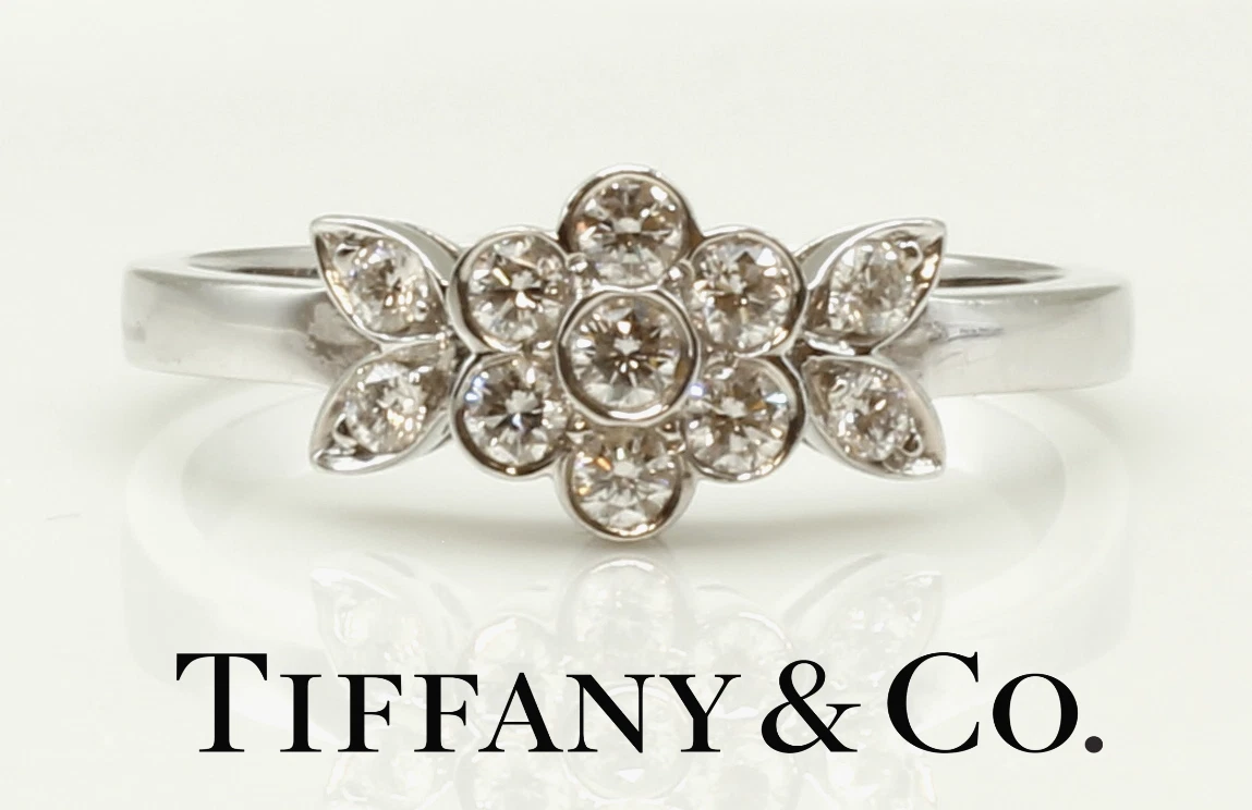 tiffany co flower ring products for sale | eBay