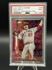 2020 Topps Chrome Update #U-69 Mike Trout Pink PSA 9