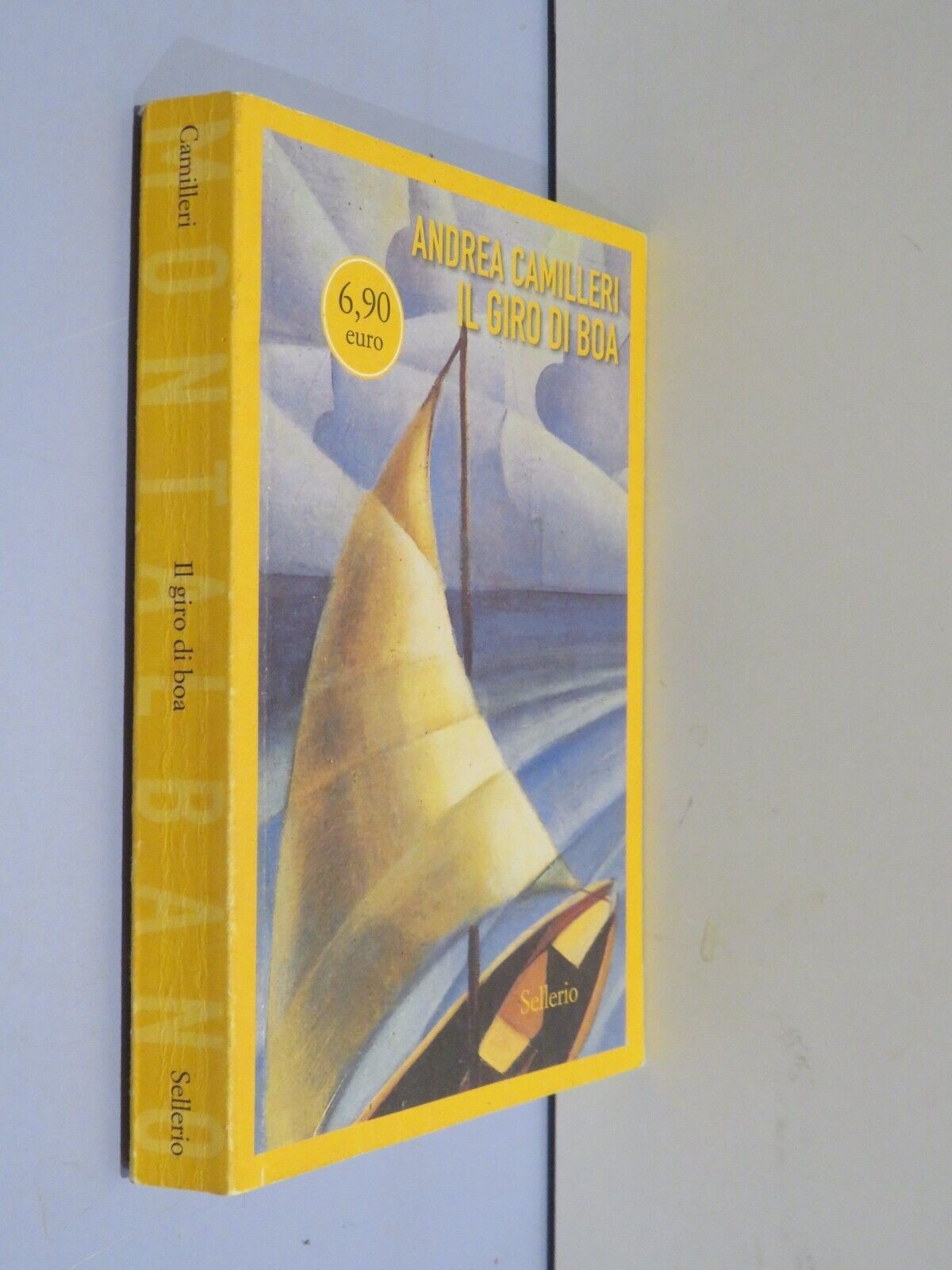 IL GIRO DI BOA Le indagini di Montalbano 7 Andrea Camilleri Sellerio 2014 libro