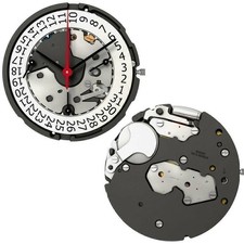 For Ronda Z60 Watch Quartz Movement Swiss Parts 6 Hands Date at 4 O'clock