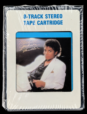 SEALED, Michael Jackson ‎– Thriller, 8-Track Cartridge, Club