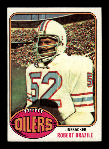 Robert Brazile #424 1976 Topps card