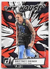 2026 Donruss WNBA #10 Brittney Griner My House Connecticut Sun