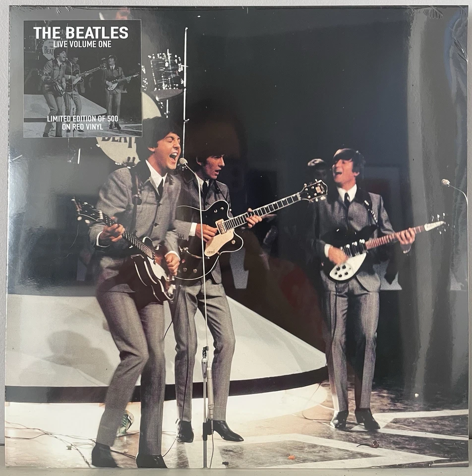 The Beatles Live Volume 1 On Red Coloured Vinyl LP - Image 2 of 3