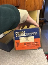 Shure Model 51 Vintage 1950s Omnidirectional Dynamic Microphone Box Only
