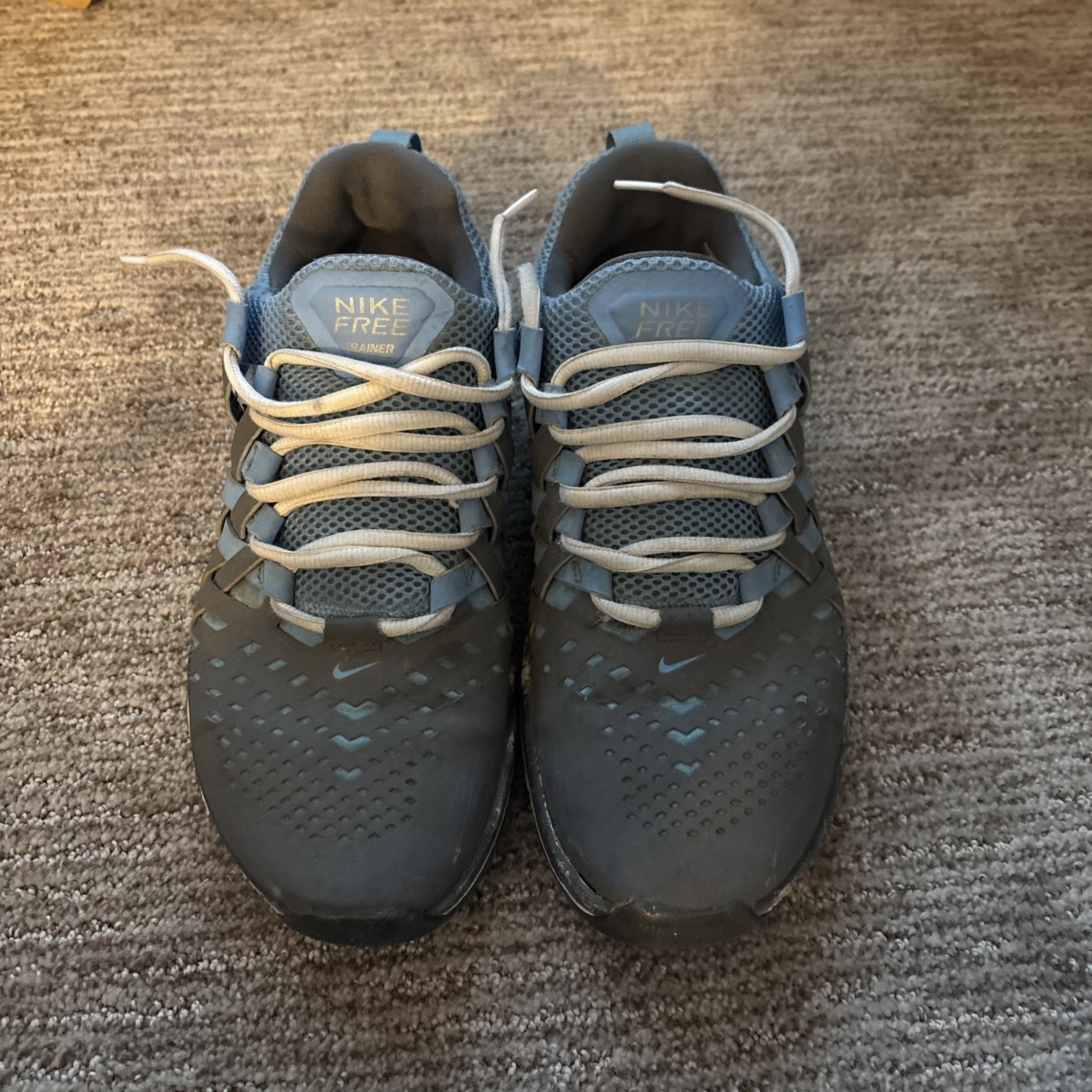 Nike Fingertrap Max Training Sneaker colore blu e grigio taglia 9 5