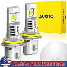 AUXITO 9007/HB5 LED Headlight High Bulbs Low Beam 6500K Super White Bright 2/4X