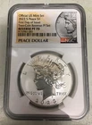2023 S REVERSE PROOF SILVER PEACE DOLLAR FIRST DAY OF ISSUE NGC PF70
