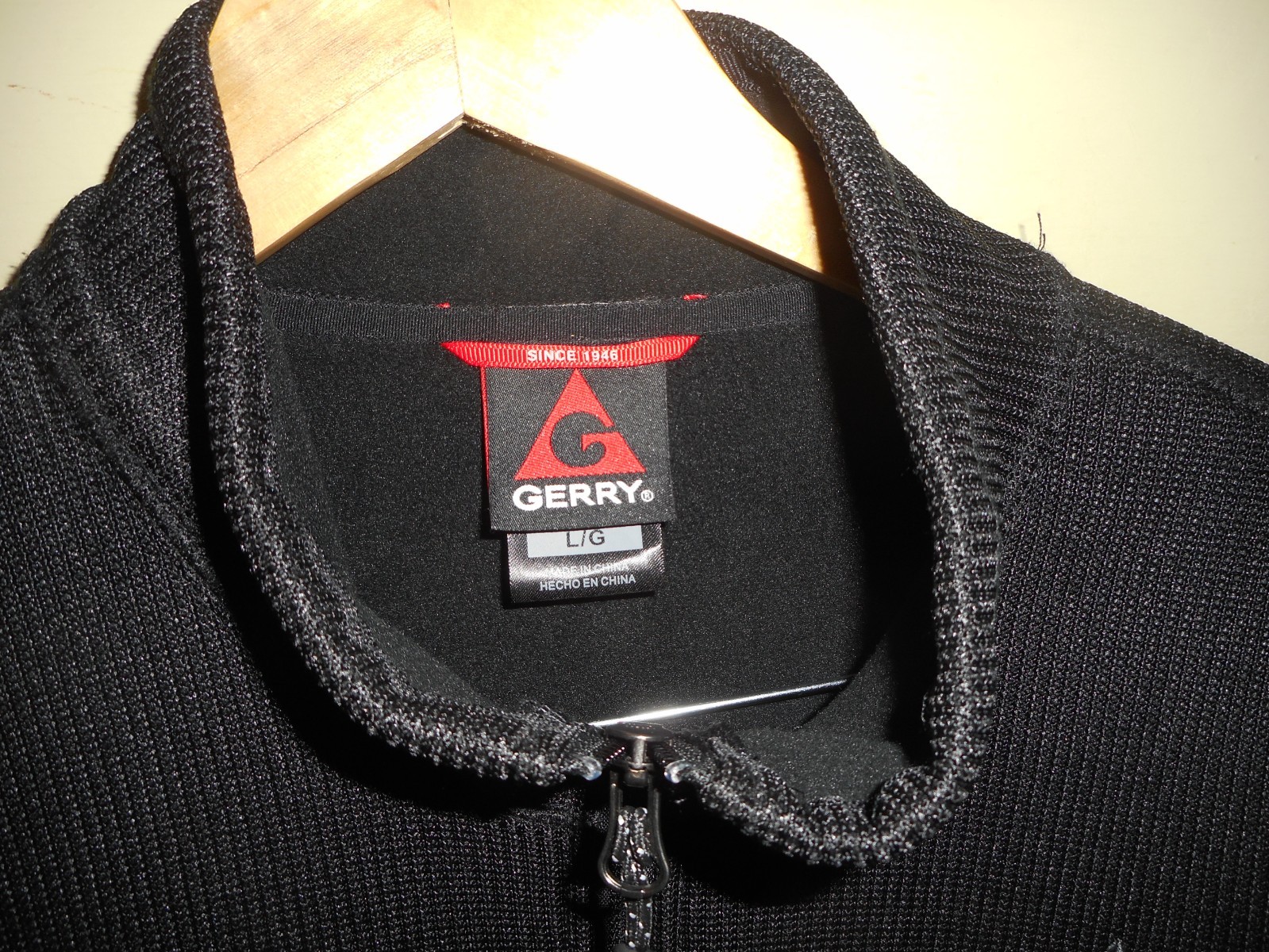 Gerry Blackout Logo Polyester Full Zip Jacket - M… - image 3