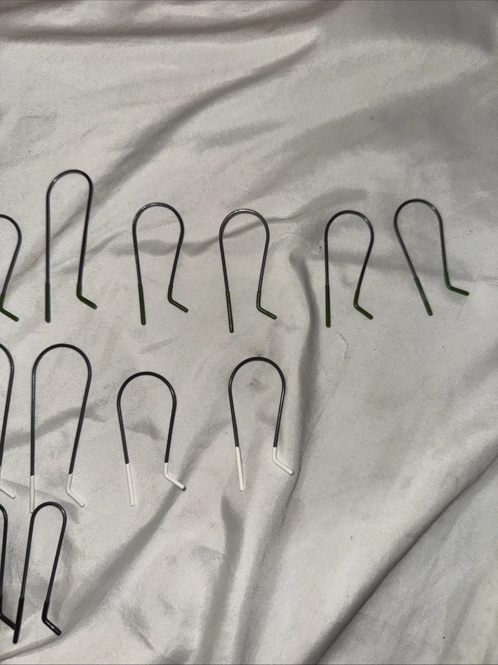 Clairol Hot Rollers Custom CareSetter 20 Curlers & 20 Clips Flocked Velvet WORKS - Image 3 of 4