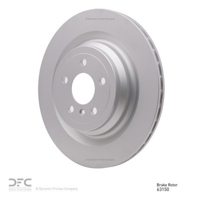 Dynamic Friction 604-63150 DFC GEOSPEC Coated Rotor - Blank
