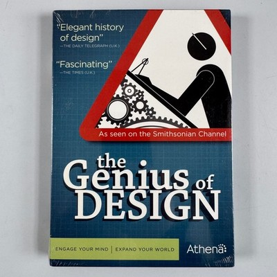 The Genius of Design DVD 2009 Documentary Bonus Features SEALED