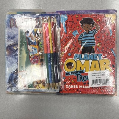 Summer Grade 5-6 9781338184822 6 Items Scholastic Pack Books Color Pencils ++