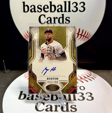 2025 Topps Tier one Byron Buxton /199 Prime Performers Autograph Twins #PPA-BB