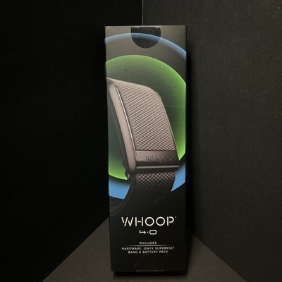 WHOOP 4.0 - Onyx Superknit - Fitness Tracker + 12 Month Membership. Sealed