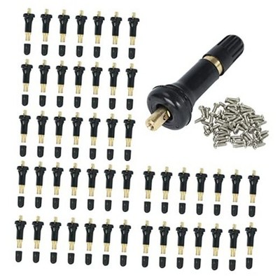 20008 Rubber Snap-in Valve Stems Tire Valve Stem Replacement VS 950 TPMS 50Pcs