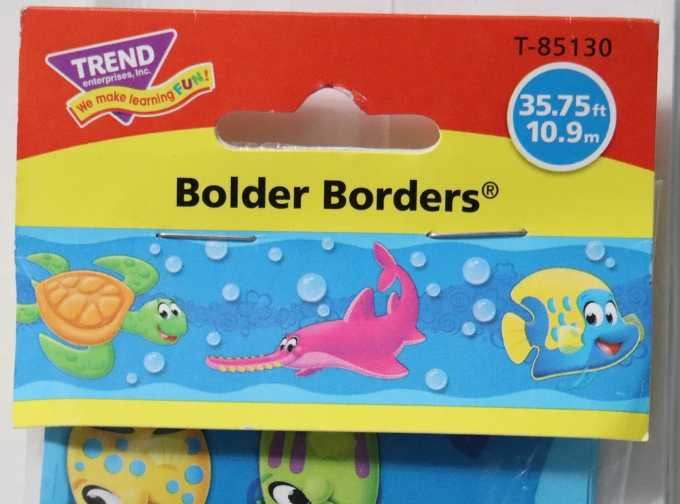 Border Trim 36 Feet Sea Buddies by Trend Enterprises T-85130 - Image 2 of 3