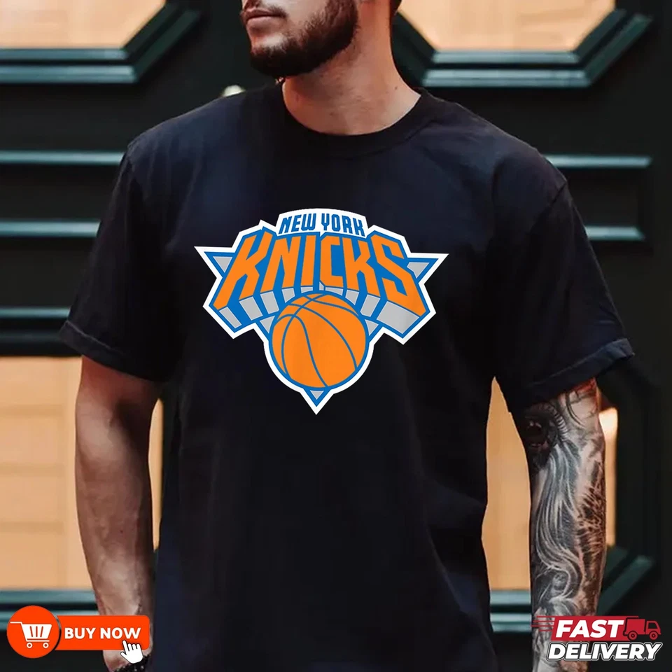 NUEVA Camiseta de Fútbol NBA con Licencia de los New York Knicks - Multicolor, S-5XL Foto 3 de 4