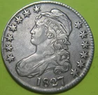 1827-P Capped Bust Half Dollar — photo from another recent sale