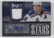 2013-14 Panini Select Stars Jersey 16/25 Marc Staal #ST-SX Auto 2wg