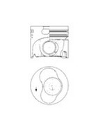 Kolbenschmidt Kolben 41094600 FüR 7EA BNZ 7HB Multivan 7EJ 7HH 7EH 7EF VW 7EB T5